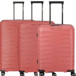 Mooby - 4-Rollen-Trolley Set L/M/S 3tlg. erw. (rot)