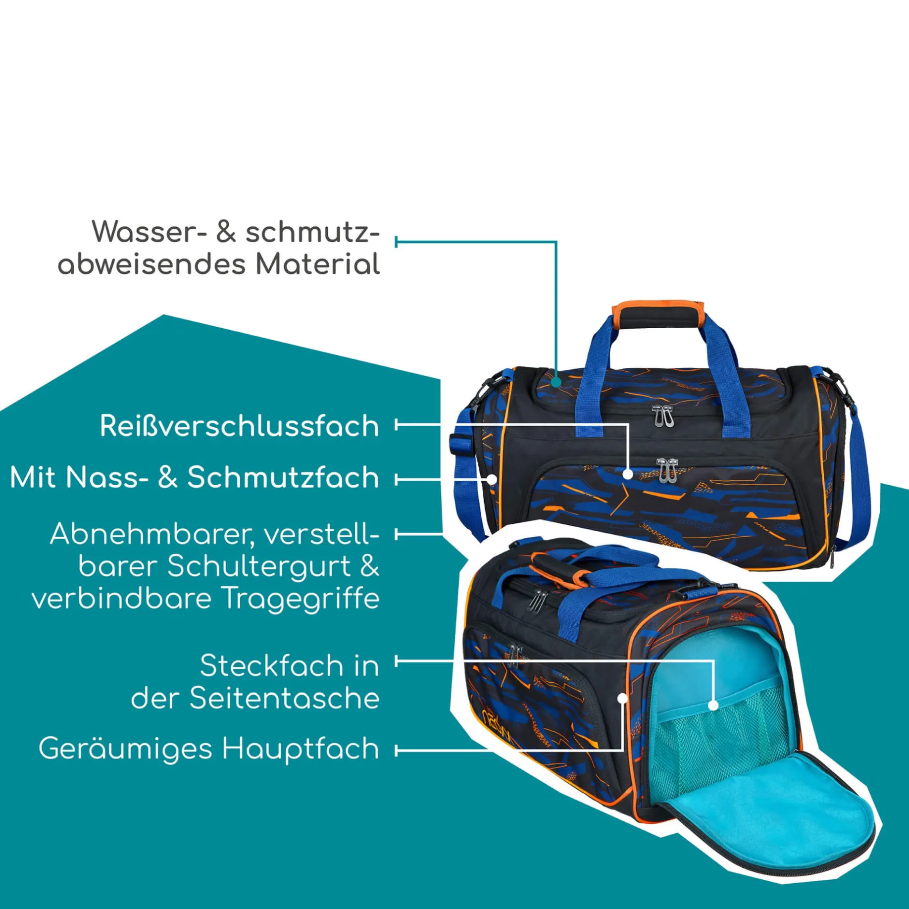 MOVE - Sporttasche 43.5 cm (Streetlight Runner)