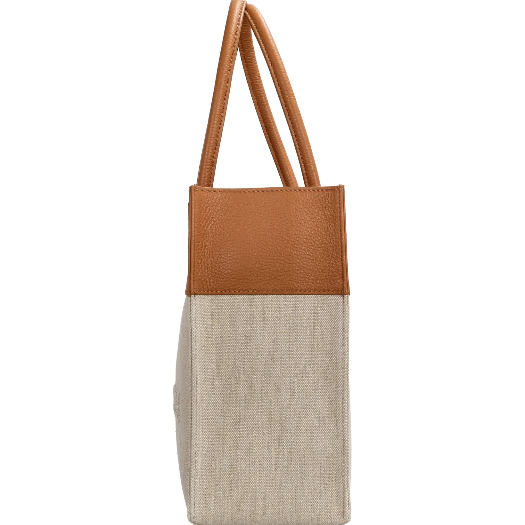 Myrtha Canvas - Umhängetasche 27 cm (natural/cuir)