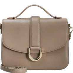 Nellim - Henkeltasche 25.5 cm (smooth taupe/gold)
