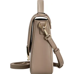 Nellim - Henkeltasche 25.5 cm (smooth taupe/gold)