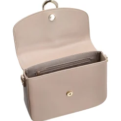 Nellim - Henkeltasche 25.5 cm (smooth taupe/gold)