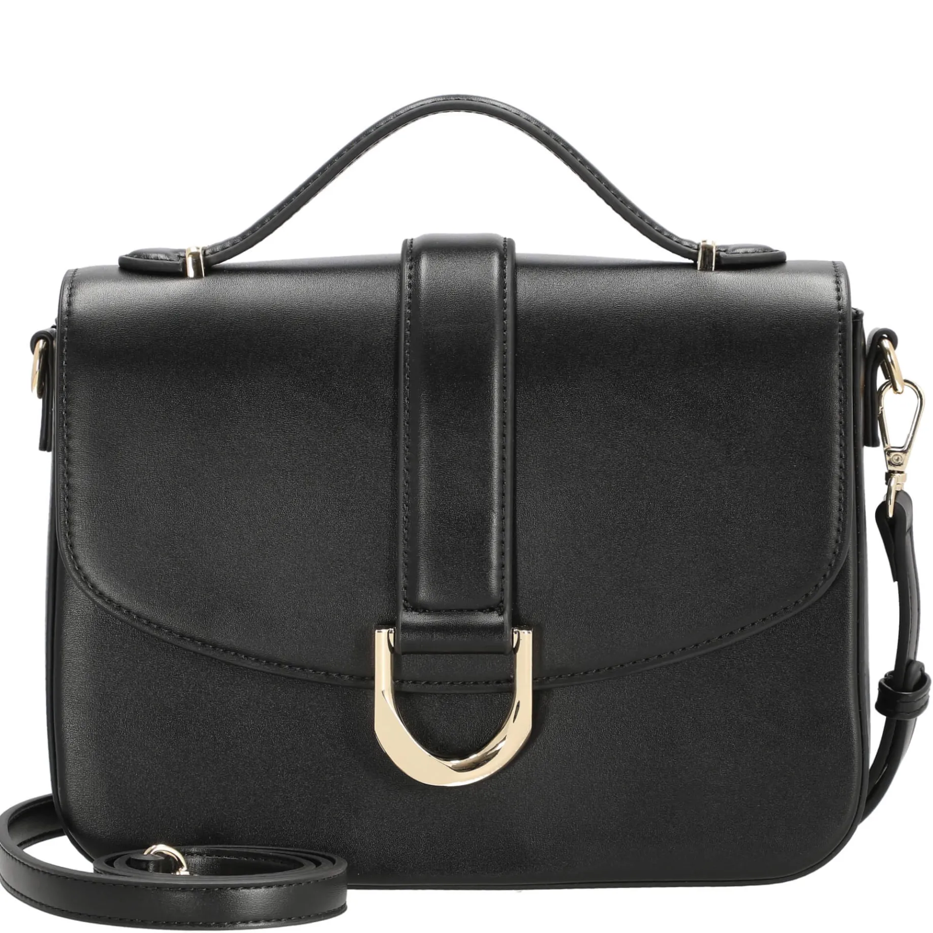 Nellim - Henkeltasche 25.5 cm (black/gold)