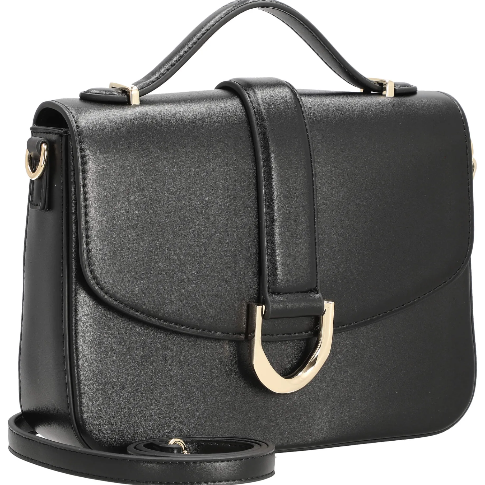 Nellim - Henkeltasche 25.5 cm (black/gold)