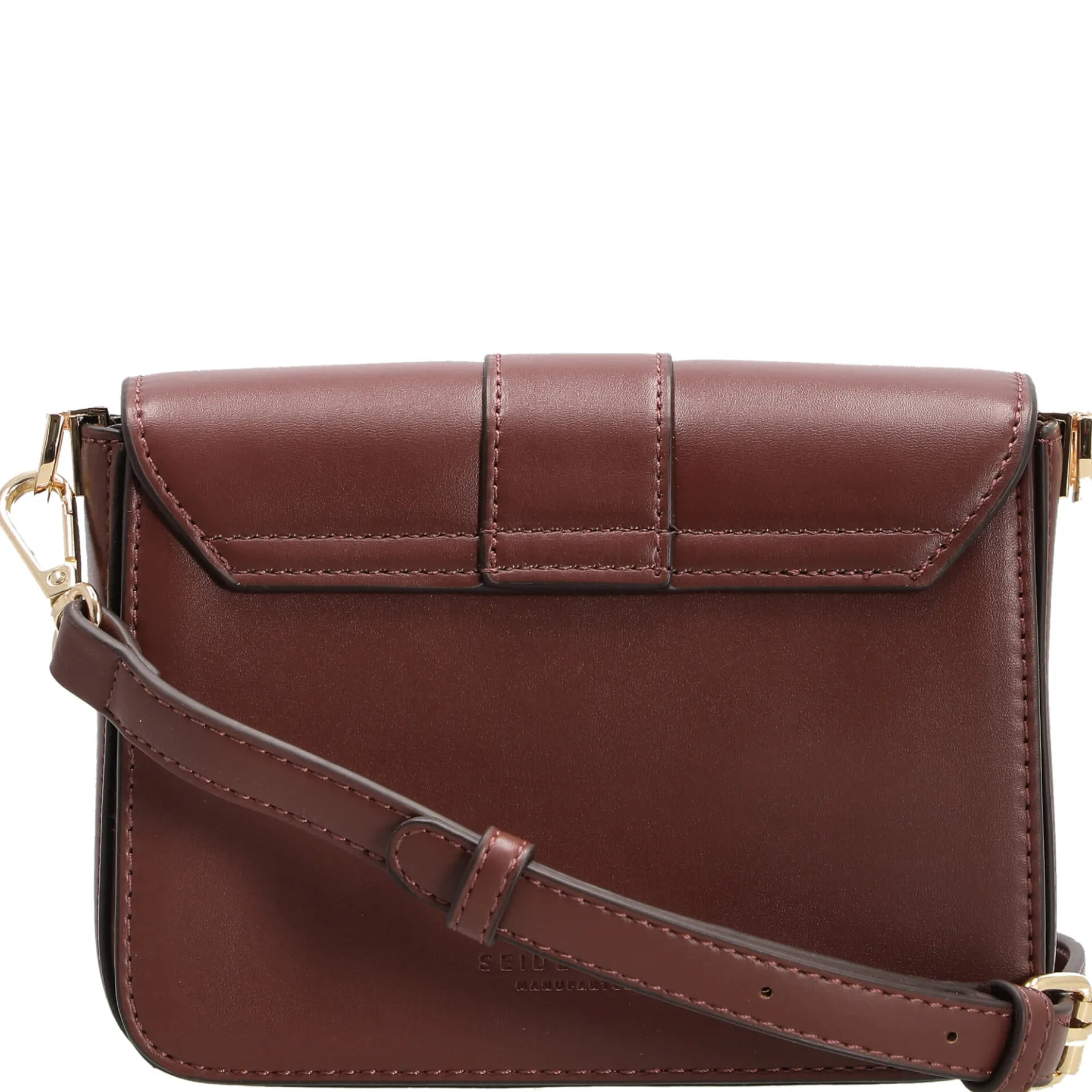 Nellim - Umhängetasche 18 cm (oxblood/gold)