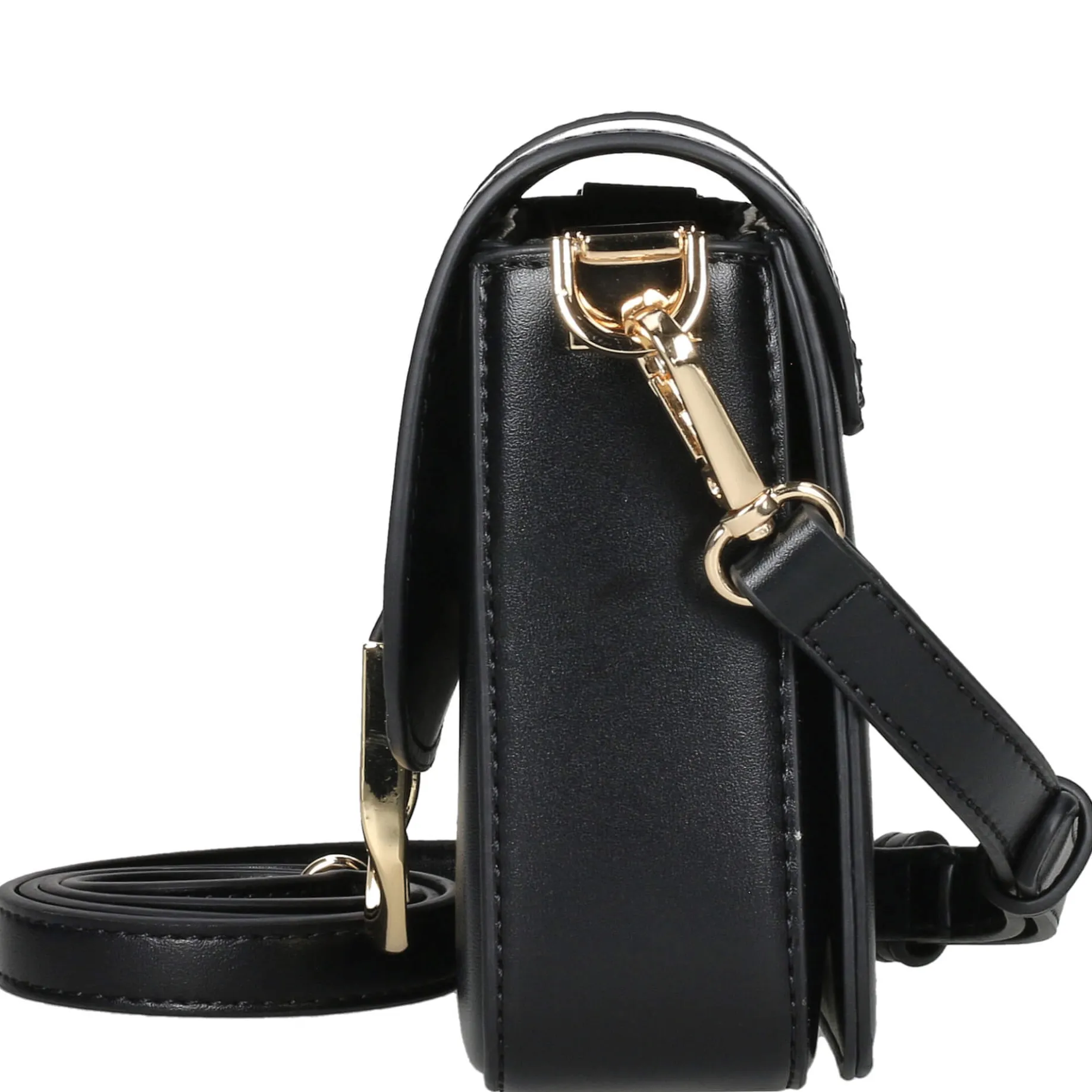 Nellim - Umhängetasche 18 cm (black/gold)