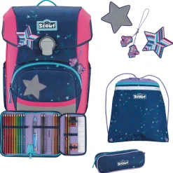 Neo DIN - Schulranzen Set 4tlg. (Pretty Star)