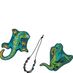 Neo DIN Exklusiv Superflash Extreme - Schulranzen Set 4tlg. (Lizard)