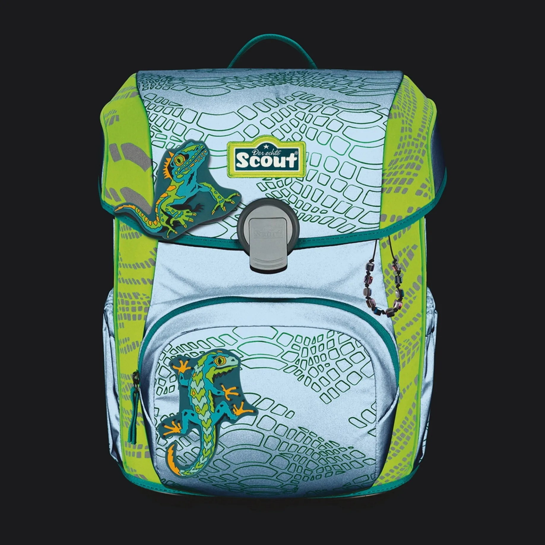 Neo DIN Exklusiv Superflash Extreme - Schulranzen Set 4tlg. (Lizard)