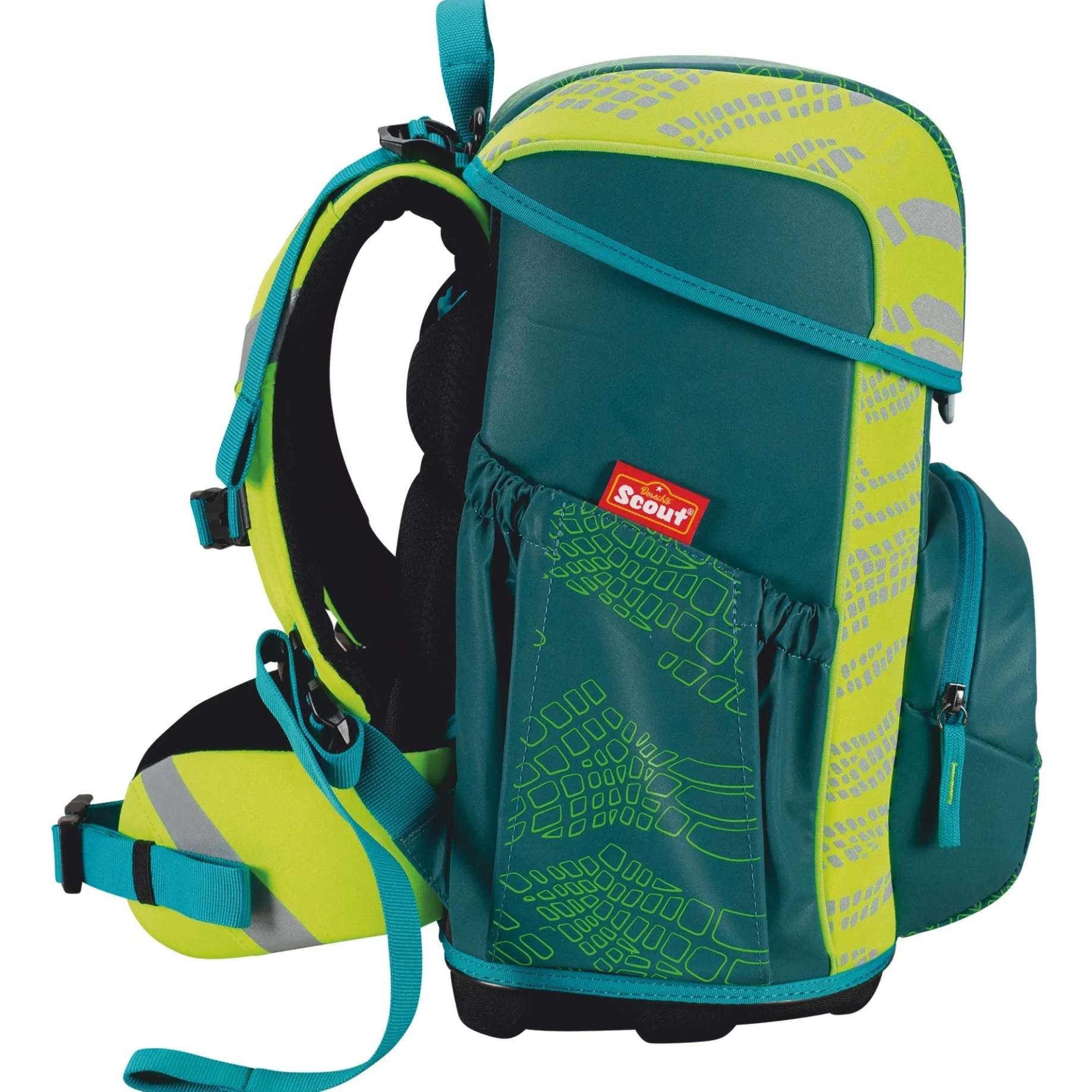 Neo DIN Exklusiv Superflash Extreme - Schulranzen Set 4tlg. (Lizard)