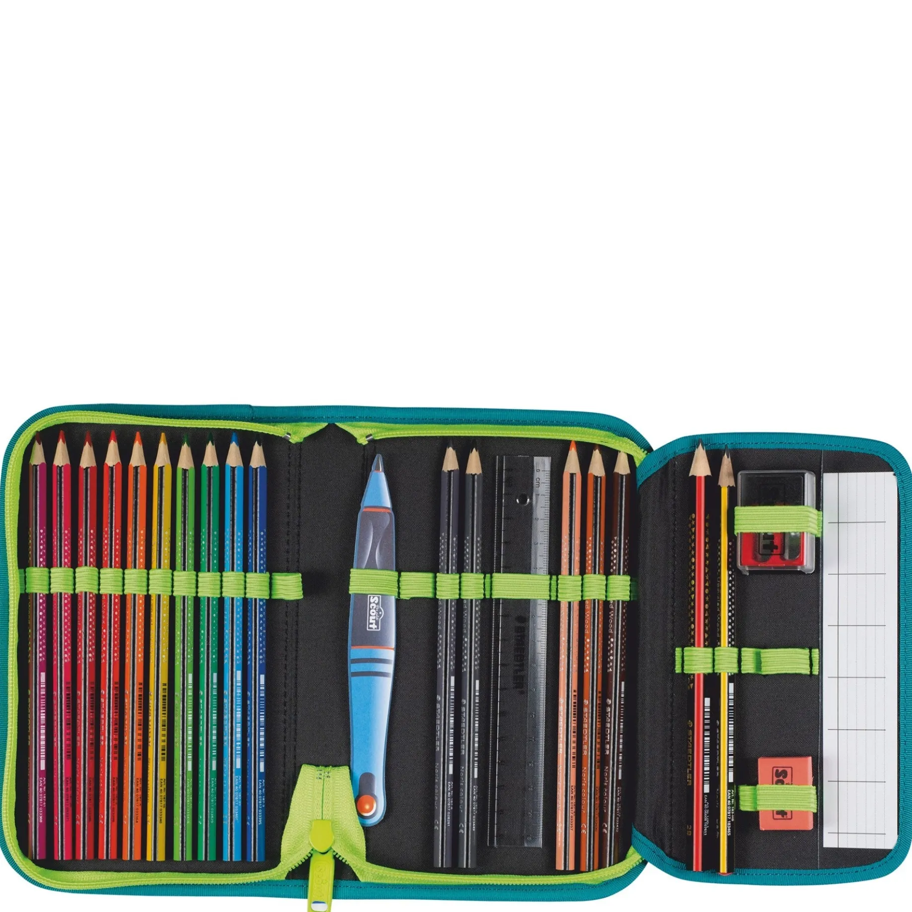Neo DIN Exklusiv Superflash Extreme - Schulranzen Set 4tlg. (Lizard)