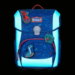Neo Exklusiv Superflash - Schulranzen Set 4tlg. (Blue Dino)