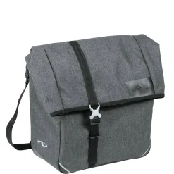 Newbury City Klickfix Messenger / Hinterradtasche 37 cm (tweed grey)