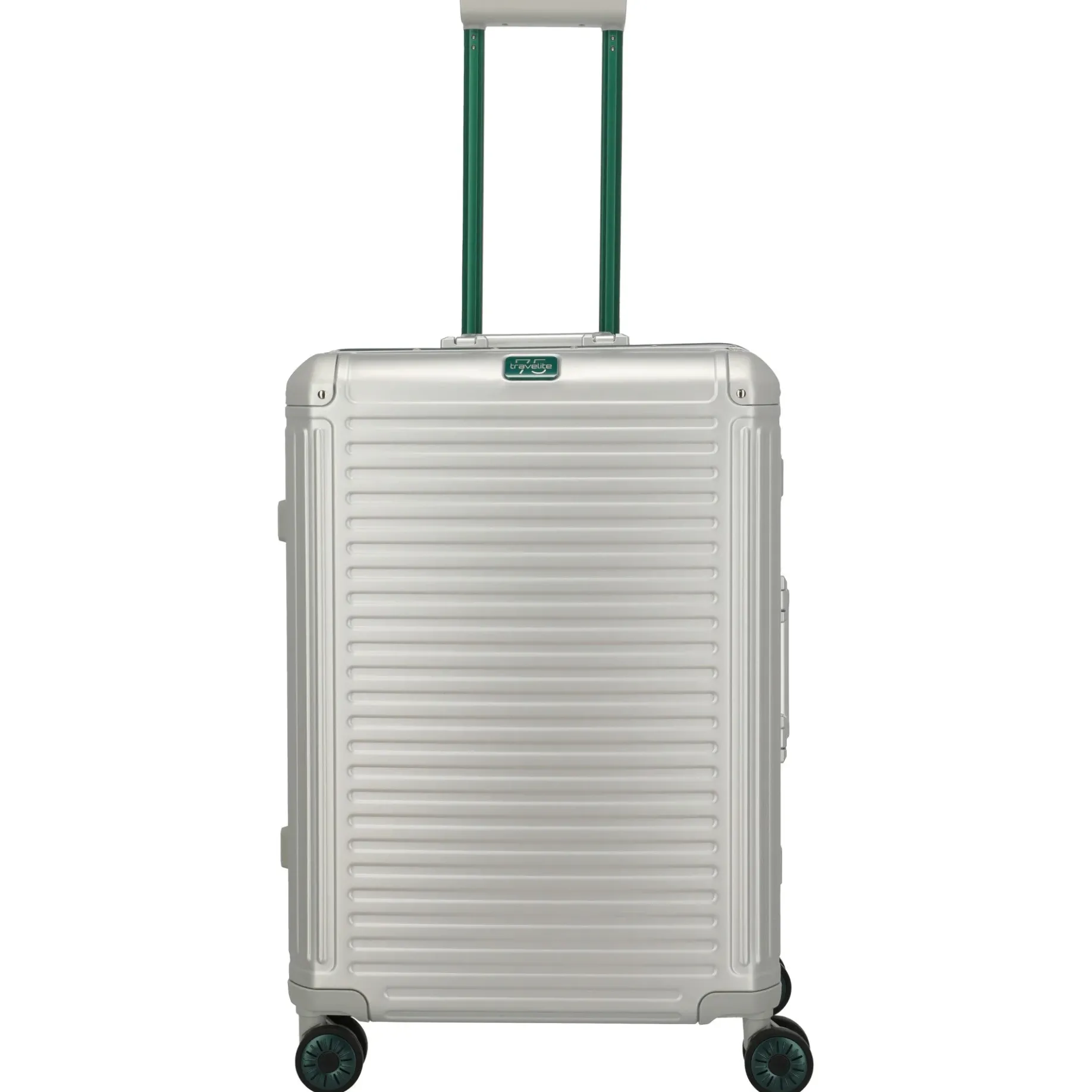 Next 75 Jahre Jubiläums-Edition - 4-Rollen-Trolley M 67 cm (silber-grün)