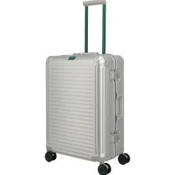 Next 75 Jahre Jubiläums-Edition - 4-Rollen-Trolley M 67 cm (silber-grün)
