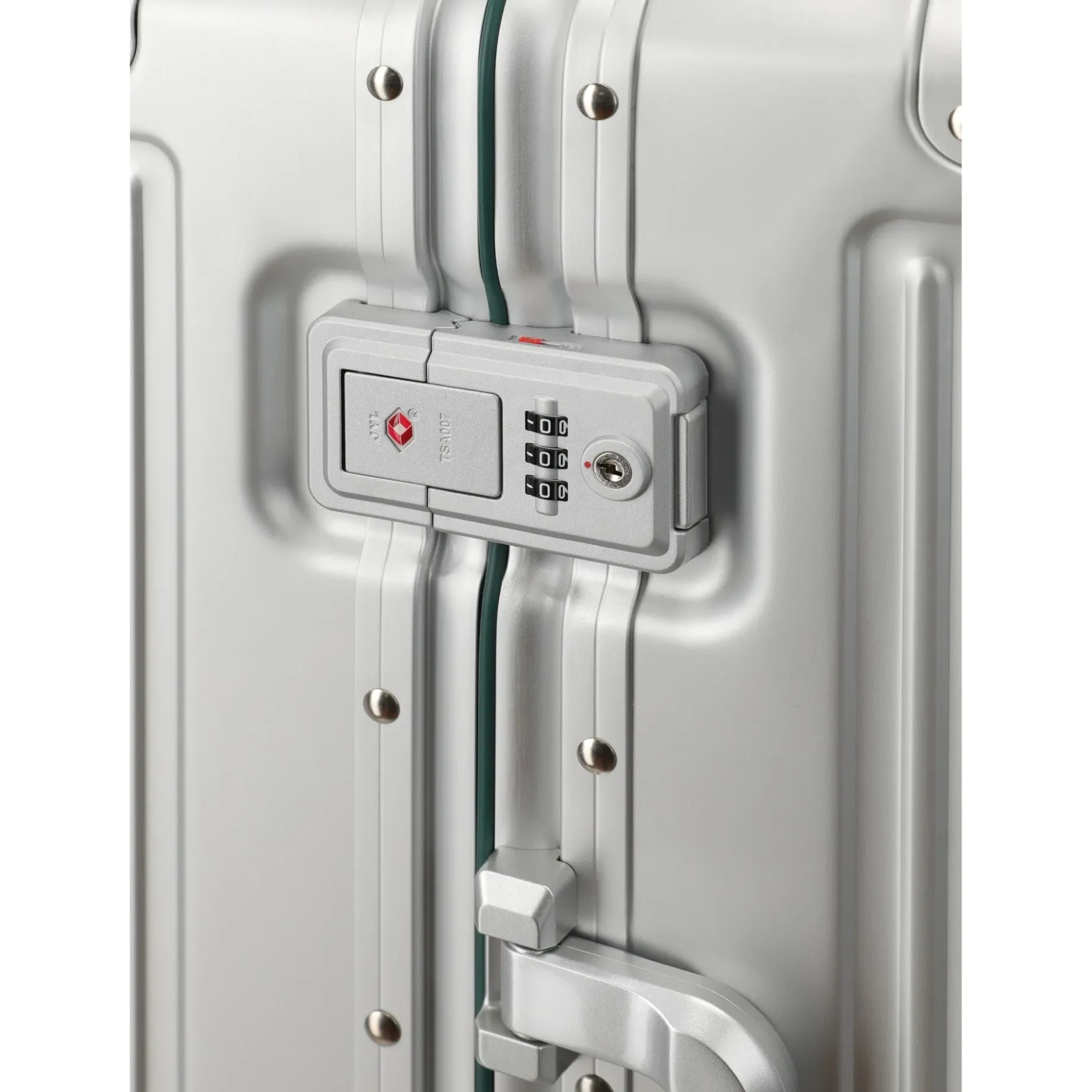 Next 75 Jahre Jubiläums-Edition - 4-Rollen-Trolley M 67 cm (silber-grün)