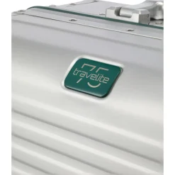 Next 75 Jahre Jubiläums-Edition - 4-Rollen-Trolley M 67 cm (silber-grün)
