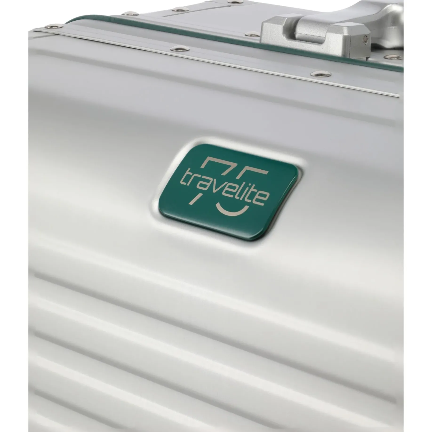 Next 75 Jahre Jubiläums-Edition - 4-Rollen-Trolley M 67 cm (silber-grün)