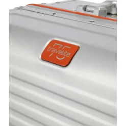 Next 75 Jahre Jubiläums-Edition - 4-Rollen-Trolley M 67 cm (silber-orange)