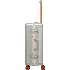 Next 75 Jahre Jubiläums-Edition - 4-Rollen-Trolley M 67 cm (silber-orange)