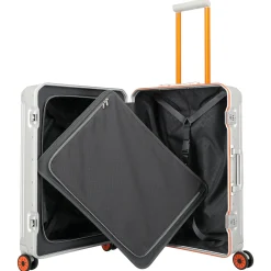 Next 75 Jahre Jubiläums-Edition - 4-Rollen-Trolley M 67 cm (silber-orange)