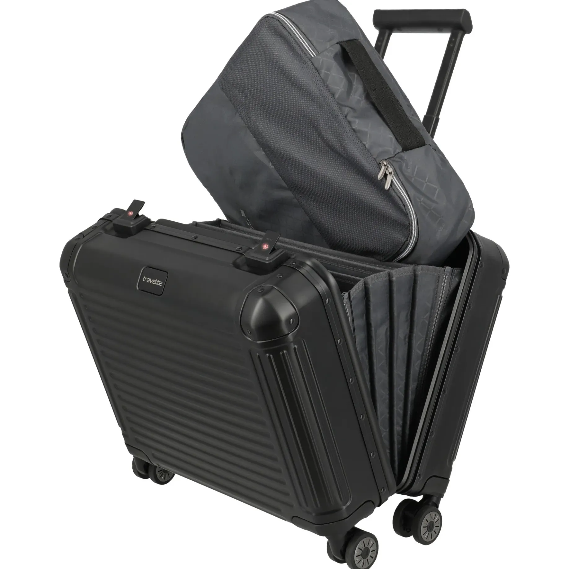 Next - 4-Rollen-Businesstrolley 45 cm (schwarz)