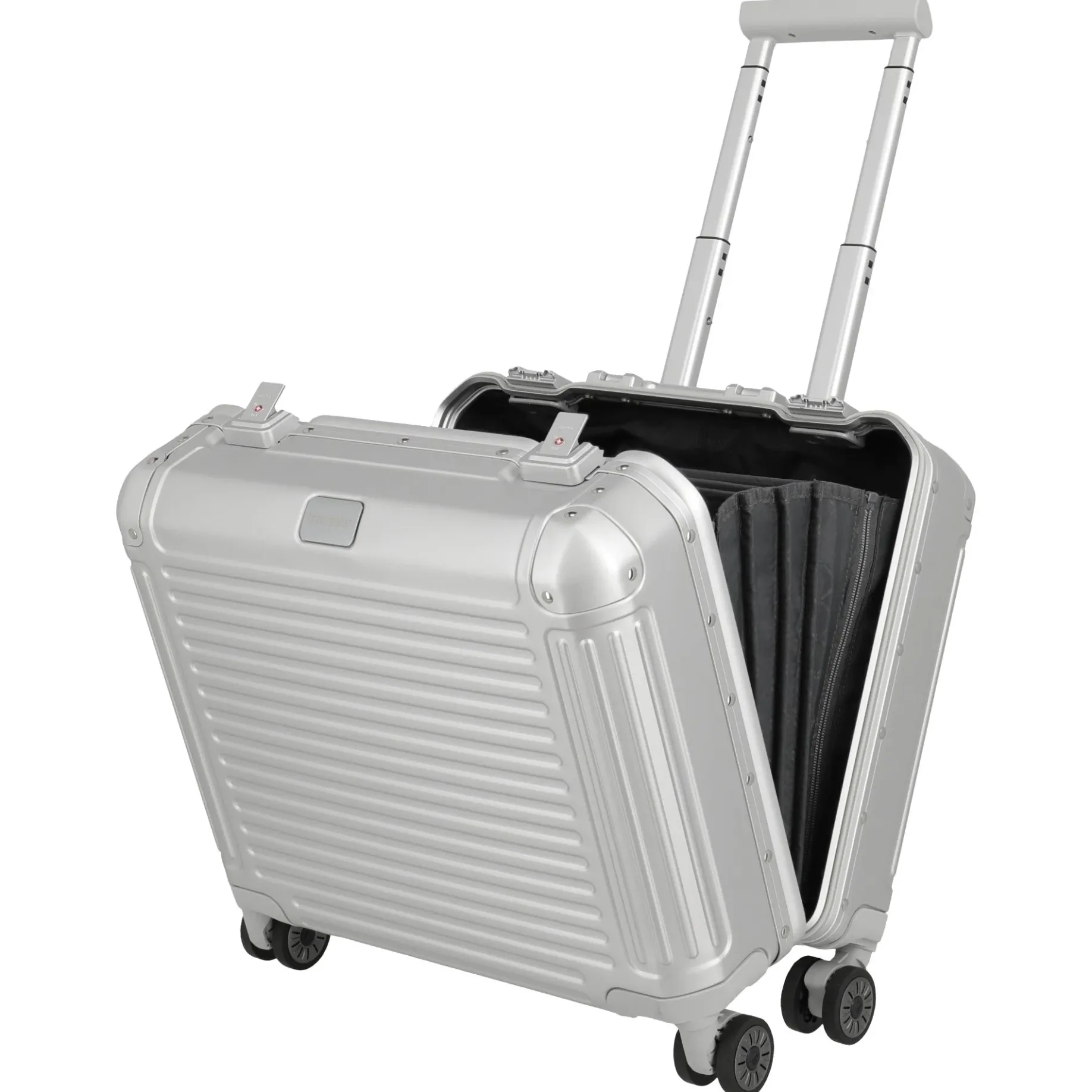 Next - 4-Rollen-Businesstrolley 45 cm (silber)