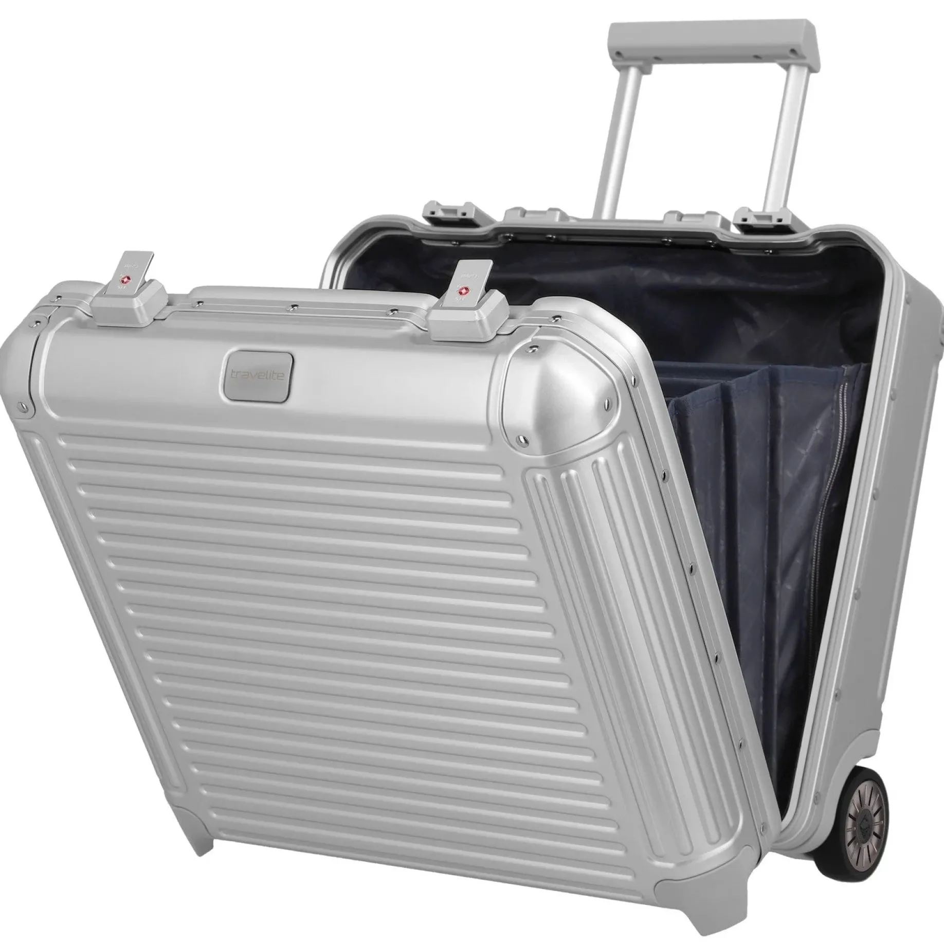 Next - 2-Rollen-Businesstrolley 45 cm (silver)