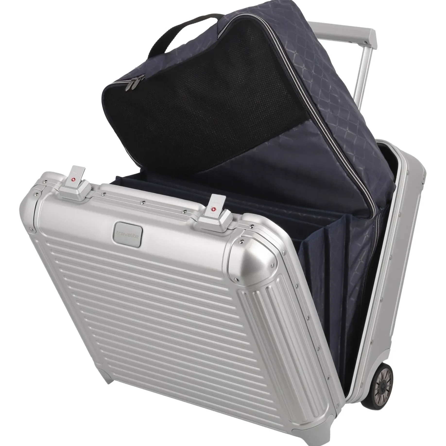 Next - 2-Rollen-Businesstrolley 45 cm (silver)
