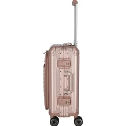 Next - 4-Rollen-Kabinentrolley mit Vortasche S 55 cm (rose)