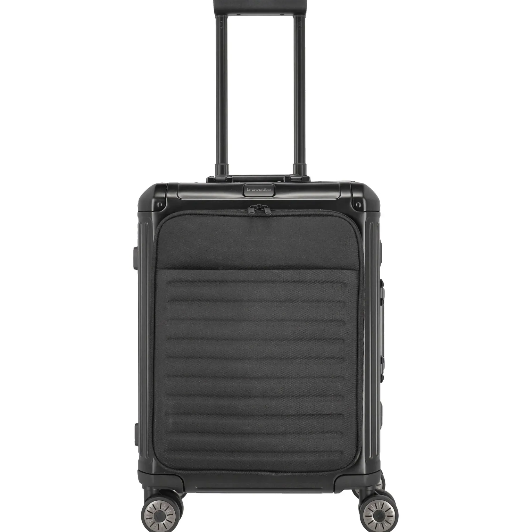Next - 4-Rollen-Kabinentrolley mit Vortasche S 55 cm (black)