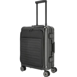 Next - 4-Rollen-Kabinentrolley mit Vortasche S 55 cm (black)