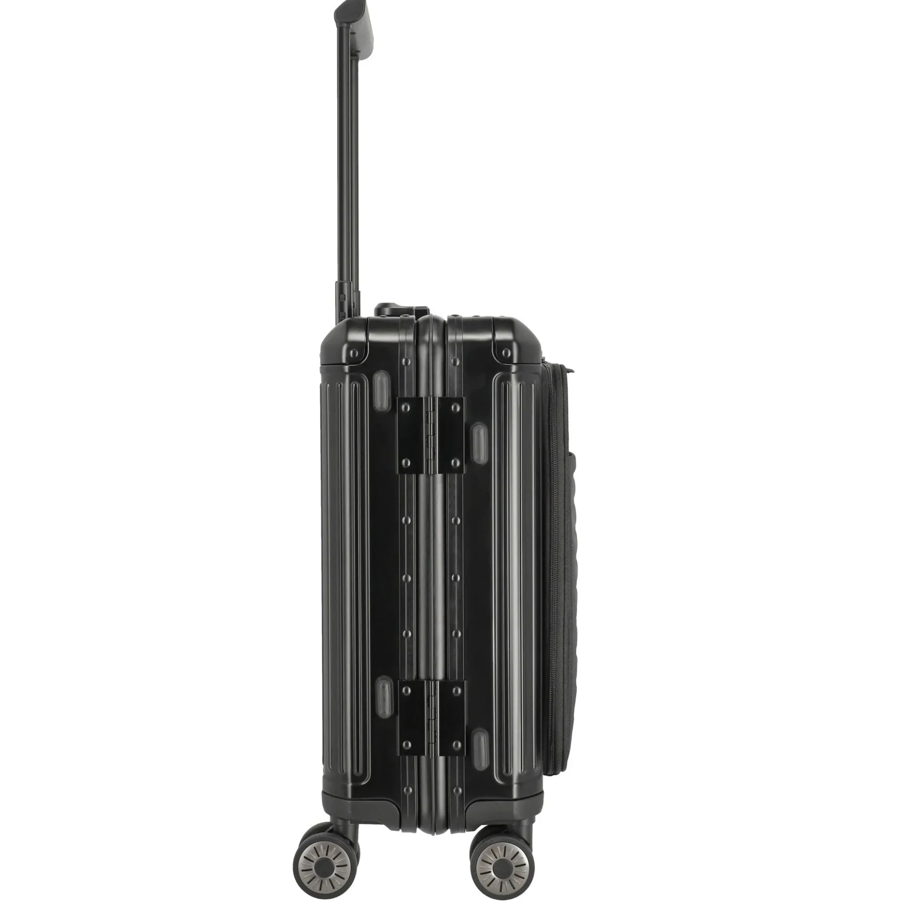 Next - 4-Rollen-Kabinentrolley mit Vortasche S 55 cm (black)