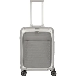 Next - 4-Rollen-Kabinentrolley mit Vortasche S 55 cm (silber)