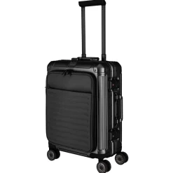 Next - 4-Rollen-Kabinentrolley mit Vortasche S 55 cm (black)