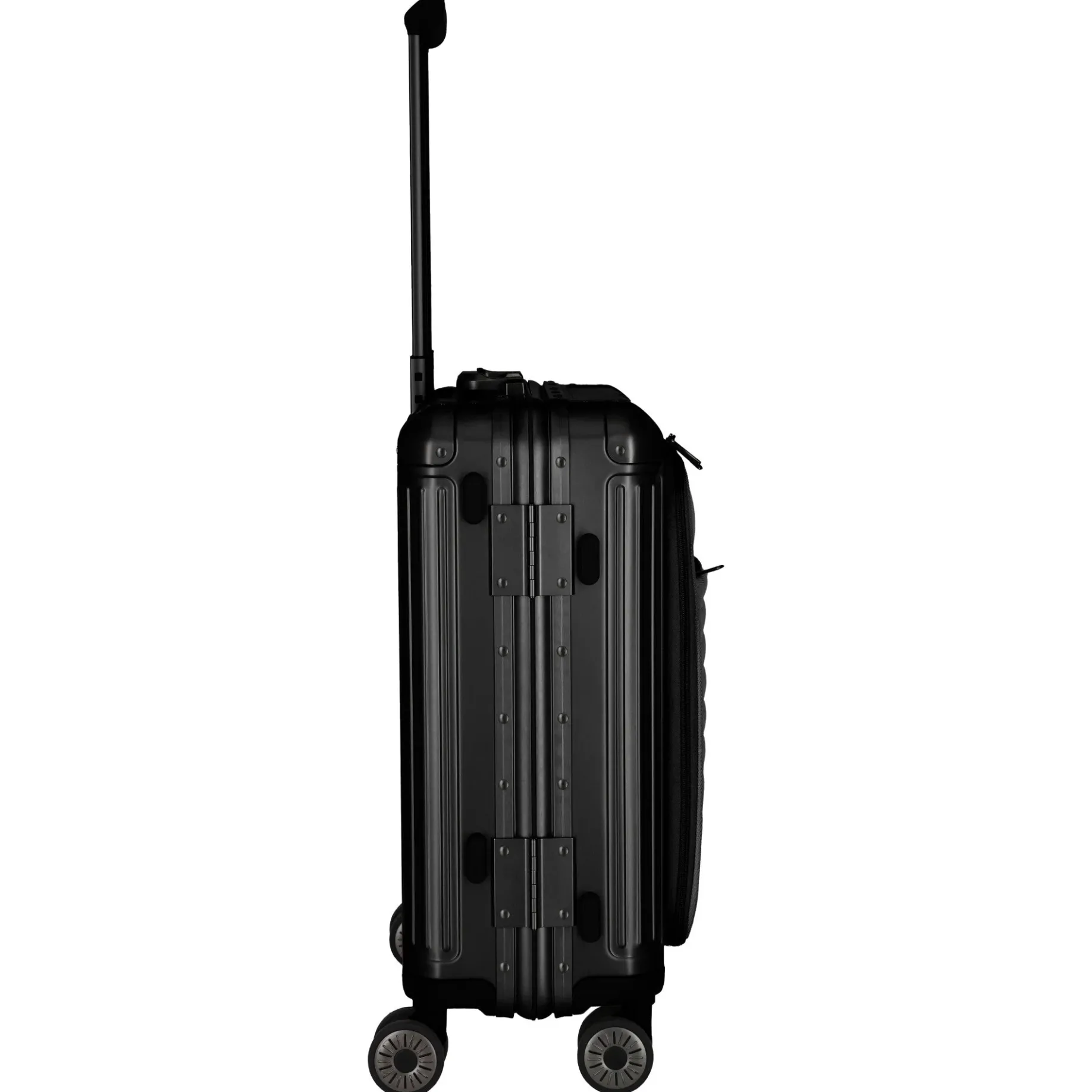 Next - 4-Rollen-Kabinentrolley mit Vortasche S 55 cm (black)