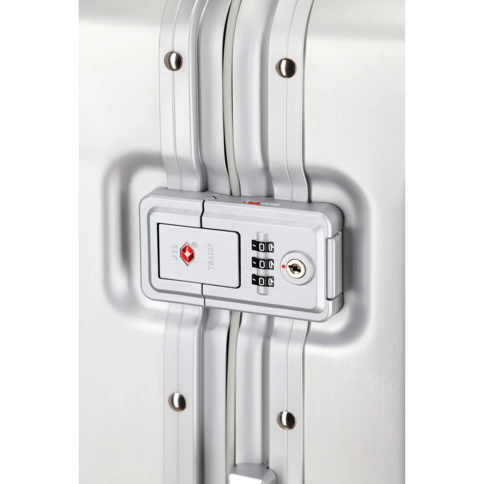 Next - 4-Rollen-Trolley L 77 cm (silber)
