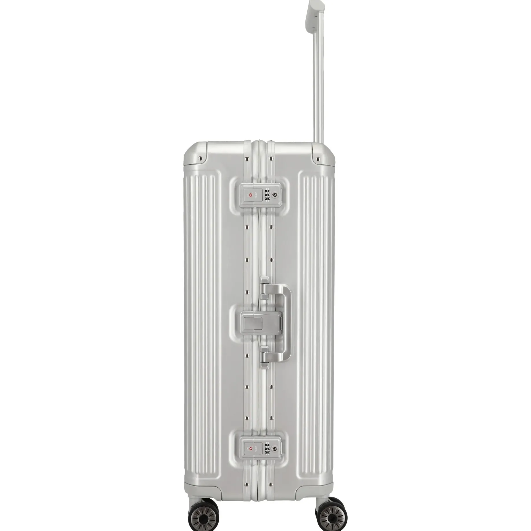 Next - 4-Rollen-Trolley L 77 cm (silber)