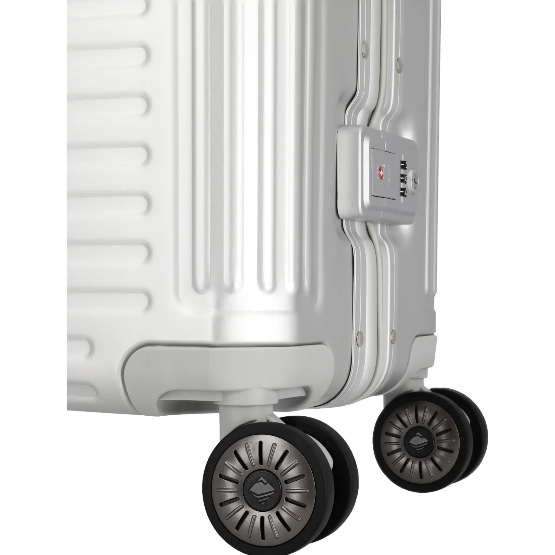 Next - 4-Rollen-Trolley L 77 cm (silber)