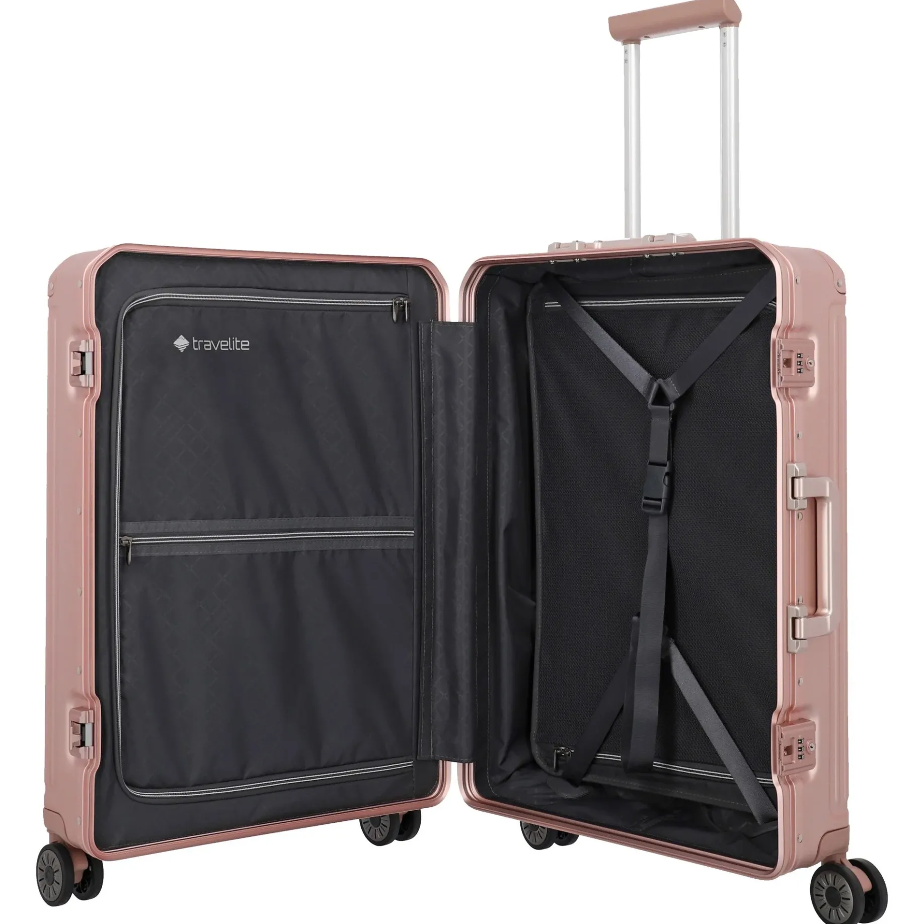 Next - 4-Rollen-Trolley M 67 cm (rose)