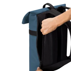 Niklas Lotus Rolltop - Rucksack 16'' 49 cm (petrol)