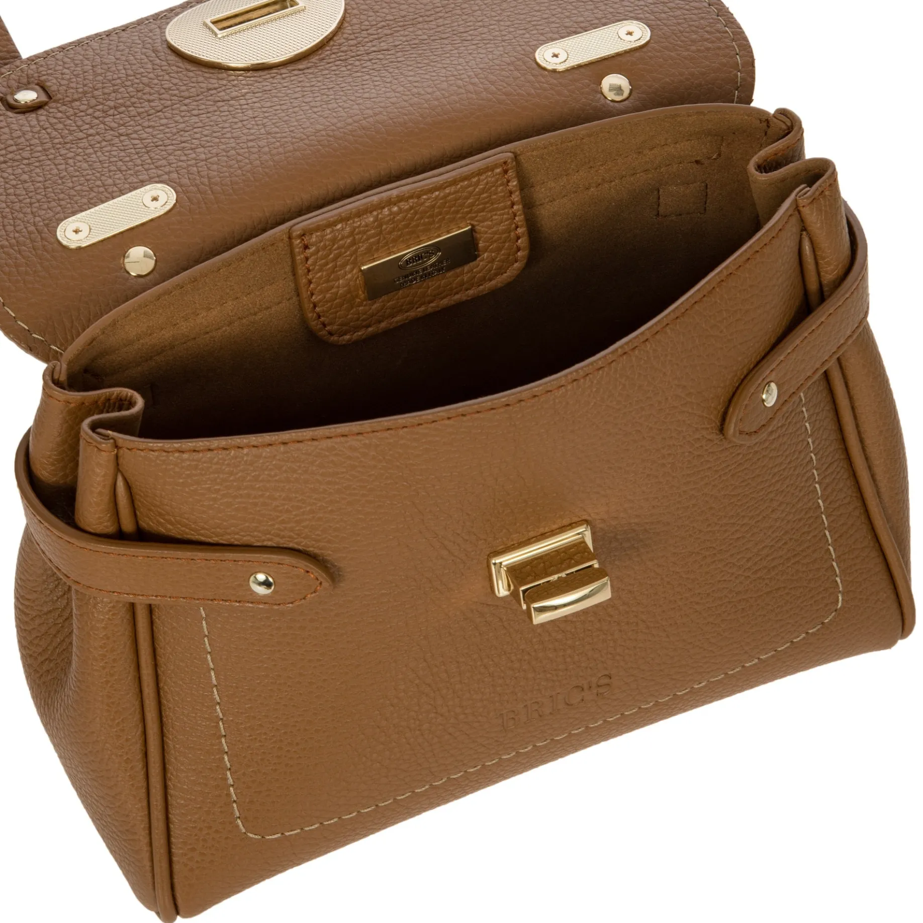 Ninfea - Henkeltasche 25 cm (leather)