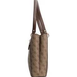 Noelle Noel - Shopper 37 cm (latte logo/brown)