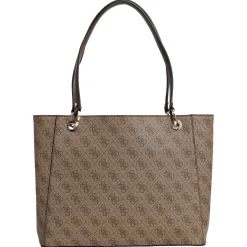Noelle Noel - Shopper 37 cm (latte logo/brown)