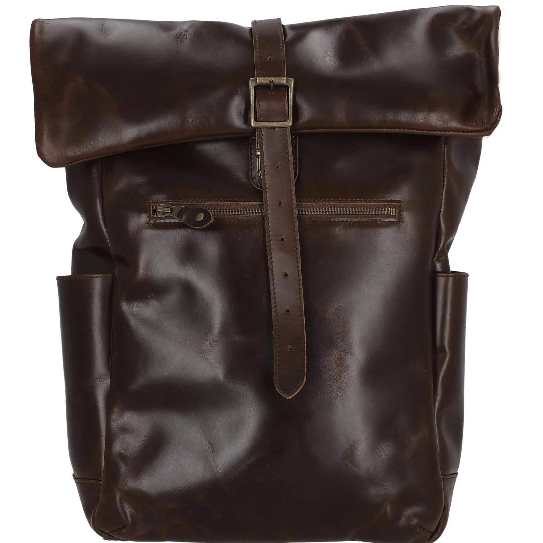 Norman - Rolltop Rucksack 61 cm (braun/dots)