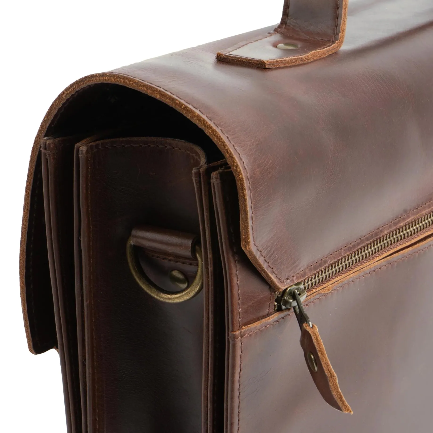 Notes - Aktentasche 15" 40 cm (brown-dots)