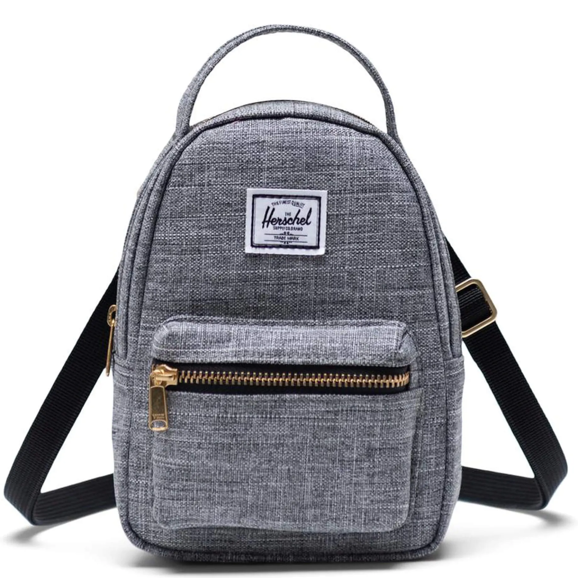 Nova - Schultertasche 10 cm (raven crosshatch)