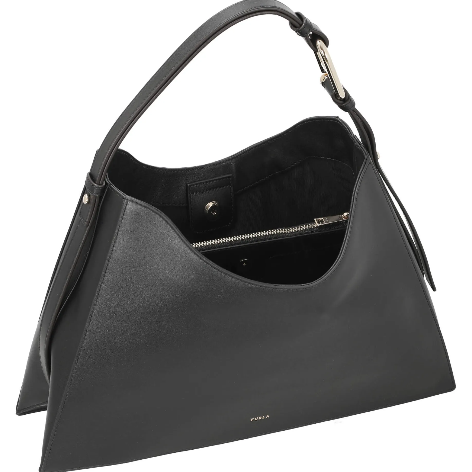 Nuvola L Hobo - Schultertasche 39 cm (nero)