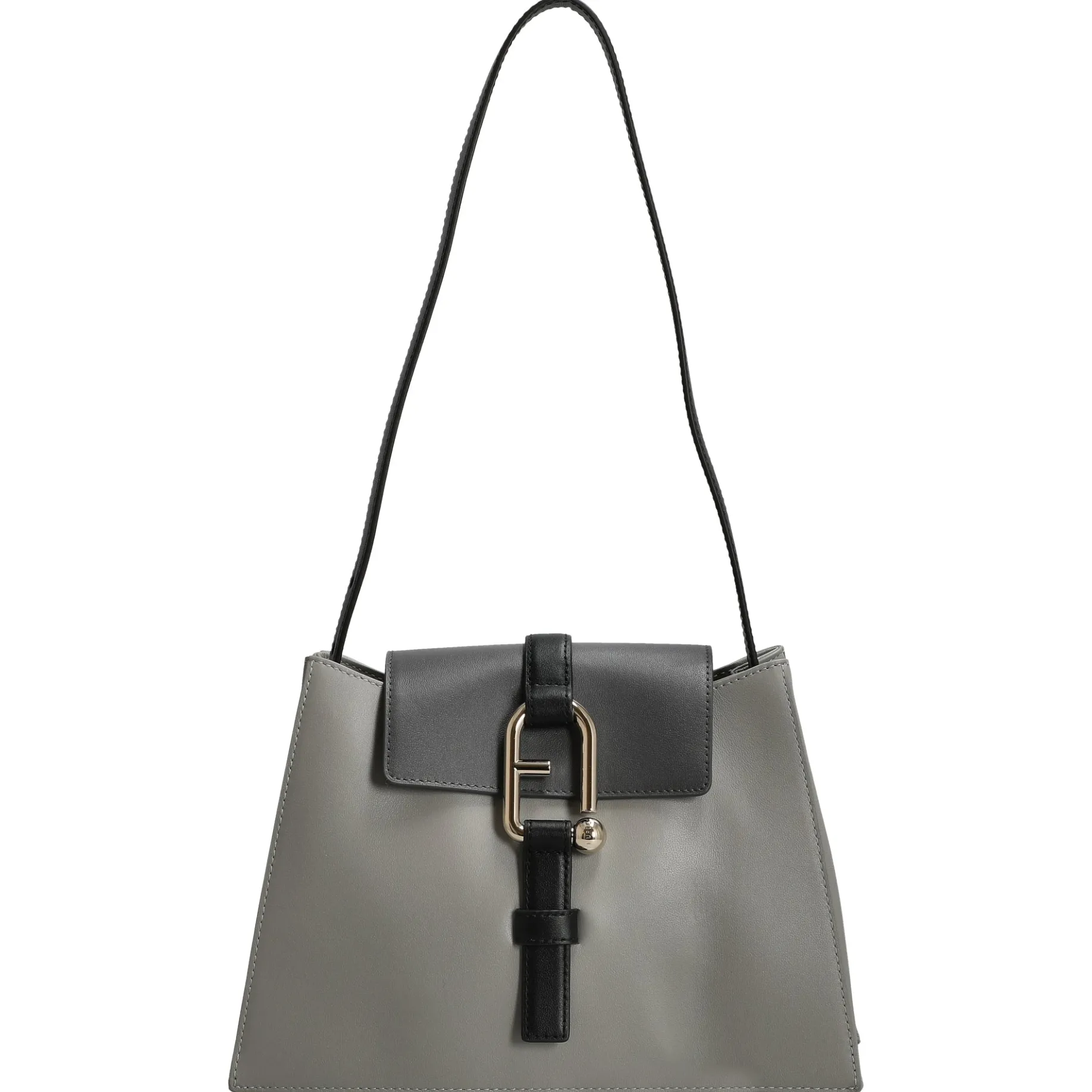 Nuvola S - Schultertasche 27 cm (cenere+soil+nero)