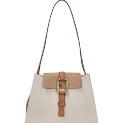 Nuvola S - Schultertasche 27 cm (vaniglia+deserto+brandy)